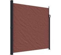 vidaXL Marquise latérale extensible brun 200x300 cm