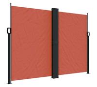 vidaXL Marquise latérale extensible rouge terracotta 180x1200 cm