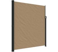 vidaXL Auvent latéral rétractable taupe 220x300 cm 4004379