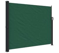 vidaXL Marquise latérale extensible vert foncé 170 x 300 cm