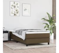 VIDAXL Marron Foncé 90x200 cm