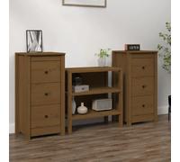 VIDAXL Marron miel