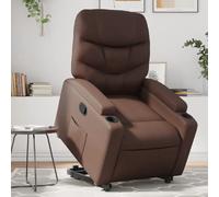 VidaXL Marron similicuir