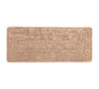 vidaXL Marsa Tapis de couloir moderne, absorbant le bruit, antidérapant, intérieur, lavable en machine, style pour entrée, jaune, 50 x 100 cm