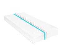 vidaXL Matelas 100 x 200 cm 7 zones Mousse PU 16 cm H2 H3