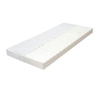 Matelas 140 X 200 Cm 7 Zones Mousse Pu 10 Cm H2 H3 Blanc