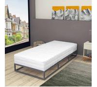vidaXL Matelas 80x200 cm 7 zones Ressort ensaché epaisseur 20 cm H3