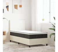 vidaXL Matelas à ressorts bonnell moyen 90x190 cm