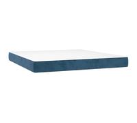vidaXL Matelas à ressorts ensachés 160x210x20 cm Velours