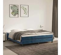 vidaXL Matelas de lit à Ressorts ensachés 160x210x20 cm Velours, Matelas, Matelas de lit, Matelas à sommier tapissier, Meuble de Chambre à Coucher