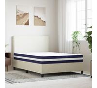 vidaXL Matelas à ressorts ensachés dureté moyenne 140x200 cm