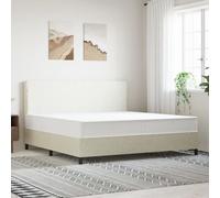 vidaXL Matelas à ressorts ensachés dureté moyenne 200x200 cm