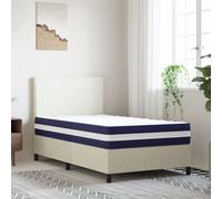 vidaXL Matelas à ressorts ensachés dureté moyenne 80x200 cm
