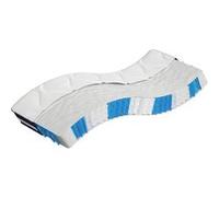 vidaXL Matelas à ressorts ensachés dureté moyenne 90x200 cm
