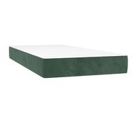 vidaXL Matelas à ressorts ensachés pour enfants 80x160 cm Velours, housse zippée