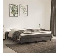 vidaXL Matelas à ressorts ensachés 160x210x20 cm Velours