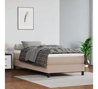 vidaXL Matelas de lit à ressorts ensachés Cappuccino 90x190x20 cm