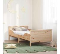 vidaXL Matelas en mousse Blanc 80 x 200 cm tissu