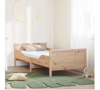 vidaXL Matelas en mousse Blanc 80 x 200 cm tissu