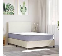 vidaXL Matelas en mousse moyennement doux 140x190 cm