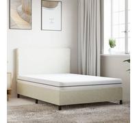 vidaXL Matelas en mousse moyennement doux 140x190 cm