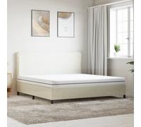 vidaXL Matelas en mousse moyennement doux 180x200 cm