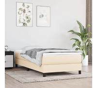 VidaXL Matelas Ressorts 90x190 Crème