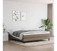 VidaXL Matelas Ressorts Taupe 180x200
