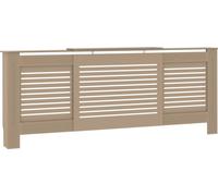 vidaXL MDF Habillage de radiateur 205 cm