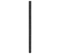 vidaXL Membrane 2x50 m PP - Noir