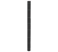 vidaXL Membrane Anti-Mauvaises Herbes Noir 1,5x50 m PP, Tissu Anti-Mauvaises Herbes, Membrane de contrôle des Mauvaises Herbes, Tapis de paillage