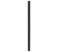 vidaXL Membrane anti-mauvaises herbes 2x25 m PP - Noir