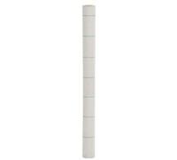 vidaXL Membrane anti-mauvaises herbes blanc 1,5x100 m PP, tissu anti-mauvaises herbes, membrane de contrôle des mauvaises 4005916 Blanc