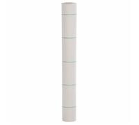 vidaXL Membrane anti-mauvaises herbes blanc 1x100 m PP, tissu anti-mauvaises herbes, membrane de contrôle des mauvaises 4005909