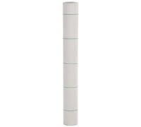 vidaXL Membrane anti-mauvaises herbes blanc 1x200 m PP, tissu anti-mauvaises herbes, membrane de contrôle des mauvaises 4005911 Blanc