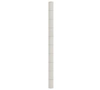 vidaXL Membrane Anti-Mauvaises Herbes Blanc 2x10 m PP, Tissu Anti-Mauvaises Herbes, Membrane de contrôle des Mauvaises Herbes, Tapis de paillage