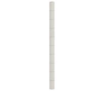 vidaXL Membrane Anti-Mauvaises Herbes Blanc 2x25 m PP, Tissu Anti-Mauvaises Herbes, Membrane de contrôle des Mauvaises Herbes, Tapis de paillage