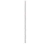 vidaXL Membrane anti-mauvaises herbes blanc 4x10 m PP