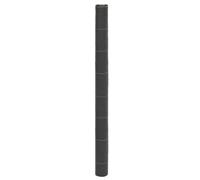 vidaXL Membrane Anti-Mauvaises Herbes Noir 1,5x50 m PP, Tissu Anti-Mauvaises Herbes, Membrane de contrôle des Mauvaises Herbes, Tapis de paillage