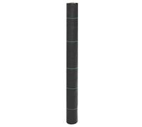 vidaXL Non-tissé contre les mauvaises herbes noir 1x150 m PP
