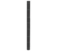 vidaXL Membrane Anti-Mauvaises Herbes Noire 1,5 x 50 m PP