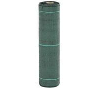 vidaXL Membrane anti-mauvaises herbes vert 0,5x150 m PP, tissu anti-mauvaises herbes, membrane de contrôle des mauvaises 4005246 Vert