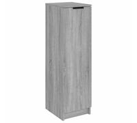 vidaXL Meuble à Chaussures Organiseur de Chaussures Meuble de Rangement Salle de Séjour Intérieur Sonoma Gris 30x35x100 cm Bois d'Ingénierie