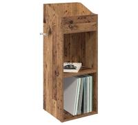 vidaXL Meuble à vinyles Bois Ancien 36 x 36 x 95,5 cm