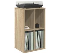 vidaXL Meuble à vinyles Chêne Sonoma 44,5 x 36,5 x 74,5 cm