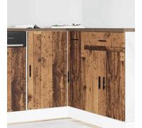 vidaXL Meuble bas du lavabo vieux bois
