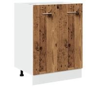 vidaXL Meuble bas ""Lyon"" Bois ancien 60 x 46 x 81,5 cm Bois d'ingénierie 856074