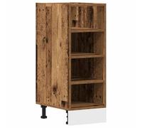 Vidaxl Armoire De Plancher Vieux Bois 30x44,5x81,5cm Bois D'ingénierie Multicolore