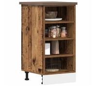 vidaXL Armoire Plancher Vieux Bois 40x44,5x81,5 cm