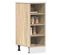 vidaXL Meuble bas Riga Chêne Sonoma 30 x 44,5 x 81,5 cm Bois d'ingénierie